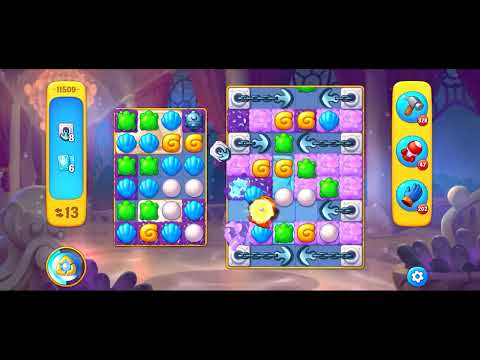 Fishdom level 11509 no boosters フィッシュダム ノーマル