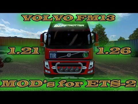 VOLVO FM-13 for [1.21-1.26] Free download ETS2 (Euro Truck Simulator 2)
