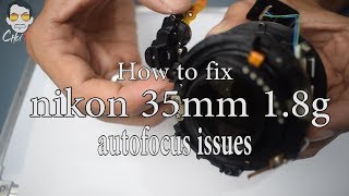 Video thumbnail for How to fix Nikon 35mm 1.8g lens autofocus issue (SOLVED) by Choi TV
