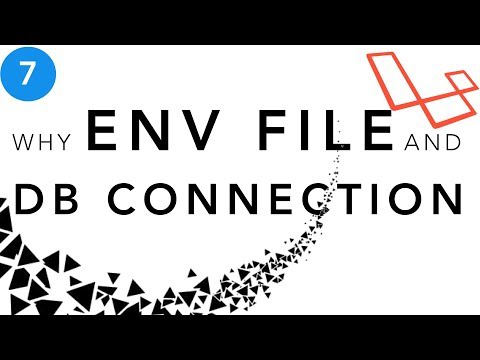 Laravel Beginner tutorial | Why env file and DB Connections