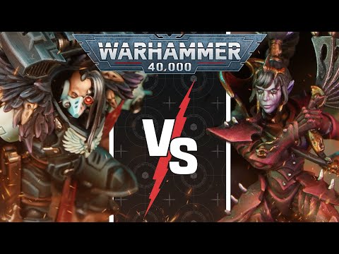 *NEW CODEX!* Drukhari vs Raven Guard | Warhammer 40k Battle Report