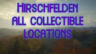 Hirschfelden All Collectible Locations
