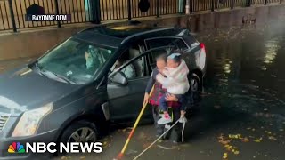 Severe weather sparks flooding and travel chaos