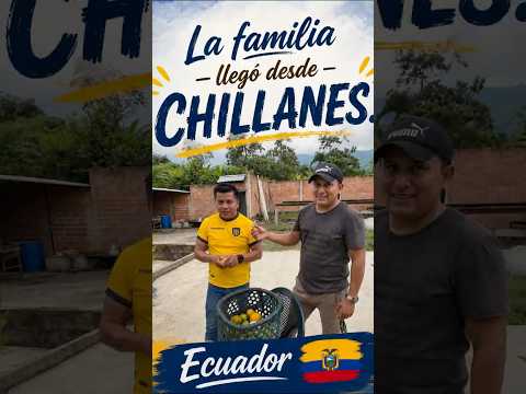 Una visita familiar muy especial desde Chillanes 🌞😀 #short #ecuador #familia
