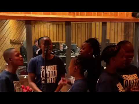 So we play. Coldplay with Mzansi youth choir.