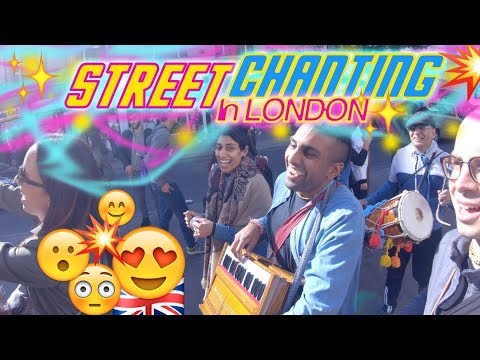 Hare Krishna Street Chanting London