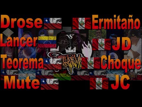 Teorema, Drose, Lancer L, Mute vs Choque, JD, Ermitaño, JC, - Batalla de Exhibicion Achora tu Riima