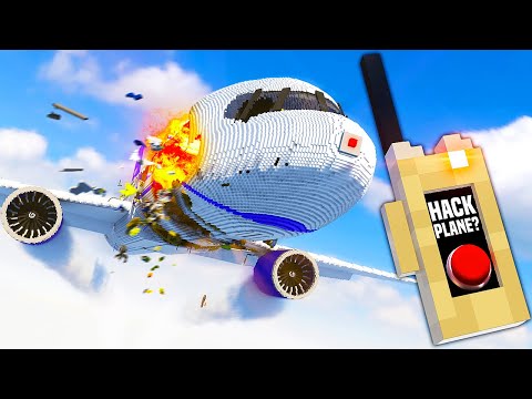 I Hacked a Plane & Made it Crash - Teardown Mods Gameplay