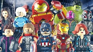LEGO Marvel : Avengers: Age of Ultron Minifigures - Showcase