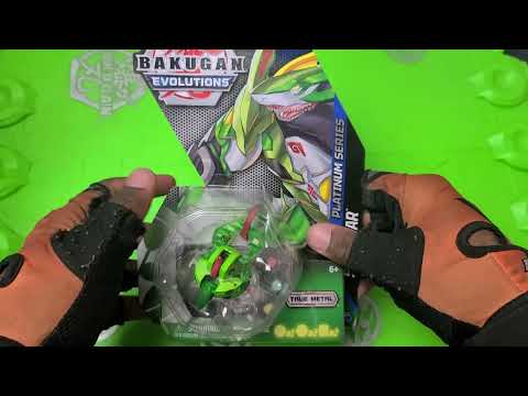 NEW BAKUGAN EVOLUTIONS PLATINUM SERIES VENTUS SHARKTAR UNBOXING!