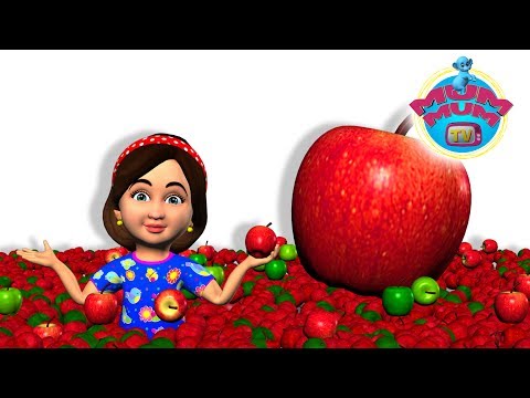 An Apple A Day Keeps the Doctor Away - English Nursery Rhymes for Babies, Kids | Mum Mum TV
