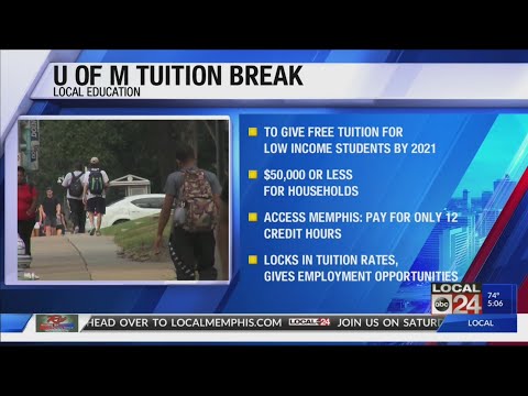 University of Memphis on pace to provide free tuition to low-income students by 2021