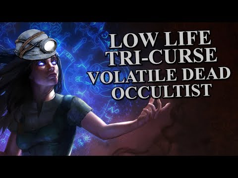 Path of Exile: Delve - Low Life Tri-Curse Volatile Dead Soulwrest Occultist