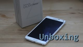 Samsung Galaxy Note 4 Unboxing and First Look