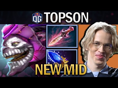 TI13 - Dazzle Dota 2 Gameplay OG.Topson with Witch Blade and Aghanims - Road to TI11