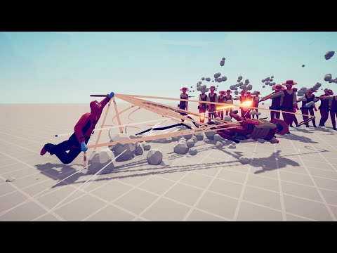 Spider Man Vs Strongest Units From Every Faction - Totally Accurate Battle Simulator TABS Gameplay