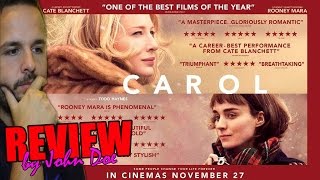 Carol - CRÍTICA - REVIEW - HD - Cate Blanchett - Rooney Mara - Patricia Highsmith - John Doe video