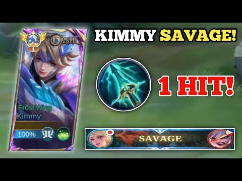 KIMMY SAVAGE BUILD 2026! (1 hit delete!💀) KIMMY BEST BUILD AND EMBLEM -MLBB