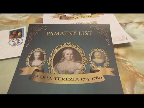 Mária Terézia na pečiatke