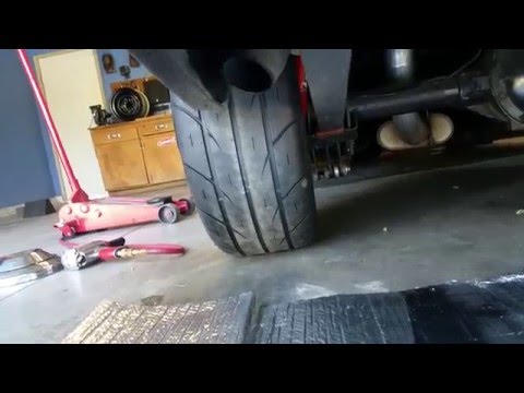 CHEVY NOVA TIRE FITMENT DRIVER SIDE 15X8 5.5 BS