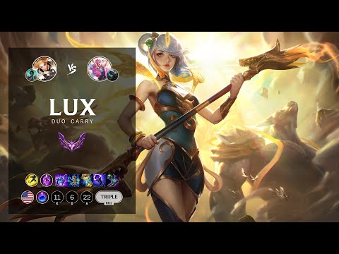 Lux Bot vs Seraphine - NA Master Patch 12.9
