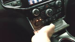 2021 Jeep Grand Cherokee Radio Removal
