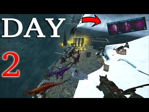 SOLO Upgrading MY VALGUERO BASE Day 2! | Ark PvP | Rebuilding & Hunt for BPS #ark