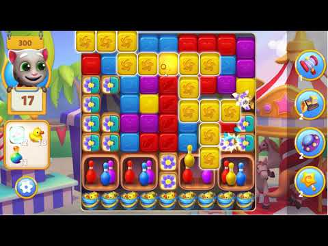 Talking Tom Fun Fair Level 300 - No Boosters