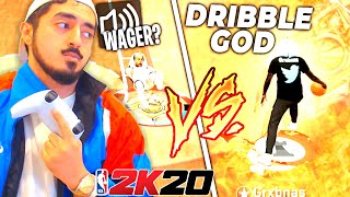 I RETURNED TO 2K20 TO WAGER A LEGEND DRIBBLE GOD on the 1v1 COURT...