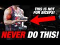 NEVER Do THIS Arm Exercise! (INSTEAD DO THIS!)