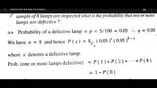 Binomial probability distribution