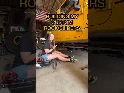ROCK SLIDER BUILD for my one-ton Jeep JKU! | yellerfab custom build