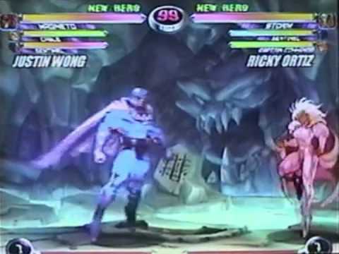 Evo2003 MvC2: WF Justin Wong vs Ricky Ortiz