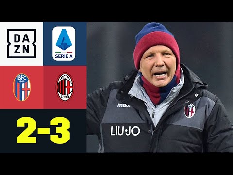 Mihajlovic verliert bei Comeback gegen seinen Ex-Klub: FC Bologna - AC Mailand 2:3 | Serie A | DAZN
