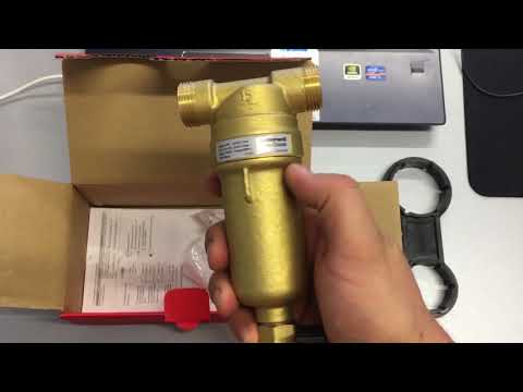 Resideo Braukmann Mechaninis vandens filtras Honeywell MiniPlus-FF06 1", šaltam vandeniui video