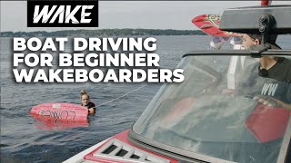 How to Drive a Boat for a Beginner Wakeboarder | SAFE BOATING WEEK