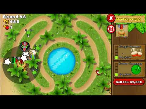 BTD5 Mobile - New Beginner Map - Oasis - NALPS Series - Impoppable
