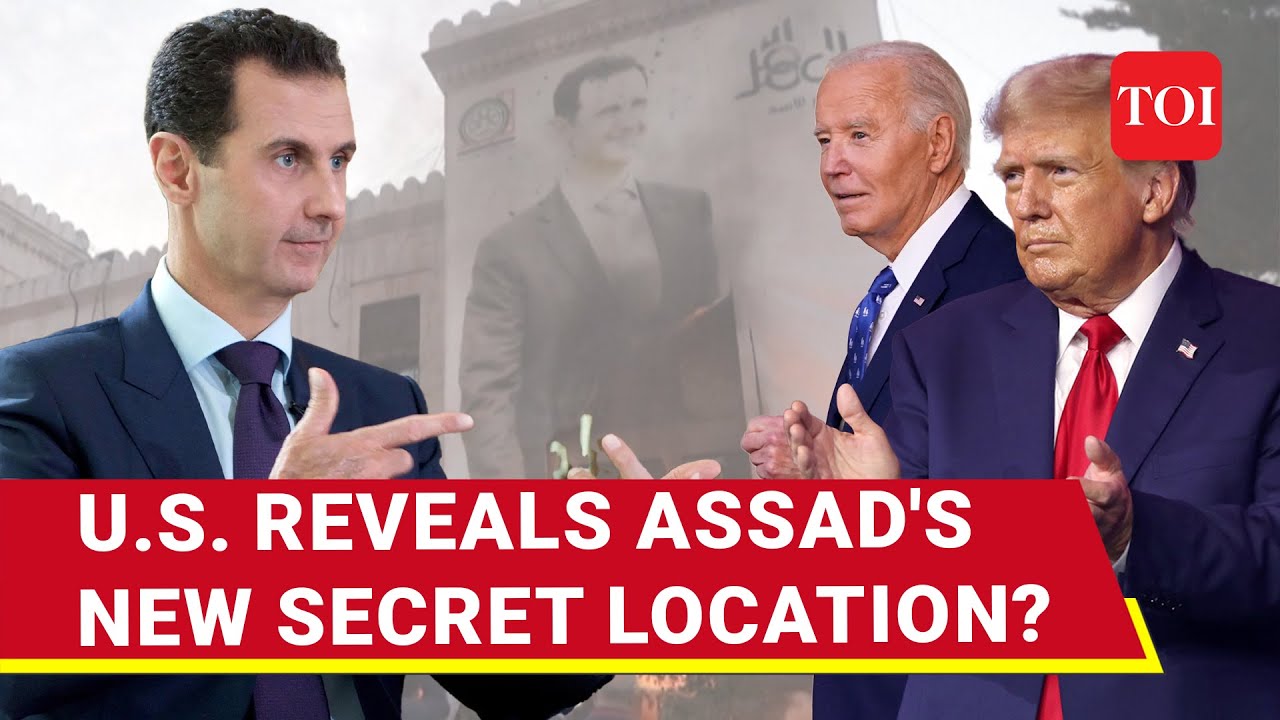 Assad's New Location Revealed After Fleeing Rebel Offensive In Syria's Damascus? | Watch