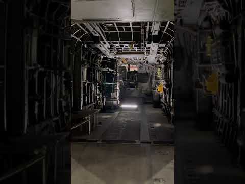 Inside a Sikorsky MH-53M Pave Low IV Super Jolly Hill AFB Museum Utah