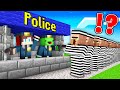 JJ and Mikey Survived 100 Days as POLICE in Minecraft Maizen