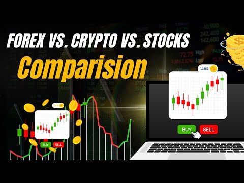 Forex vs. Crypto vs. Stocks | How to make money online | TadTech #crypto #forex #stockmarket