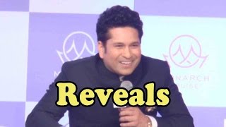 Sachin Tendulkar Reveals How He Got Associated With Monarch Cruise!