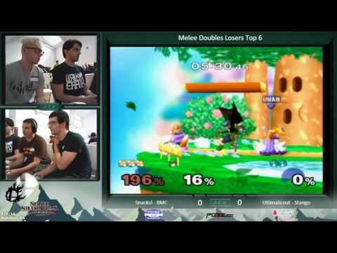 AEX 11: Snacks! & BMC vs. UltimaScout & Stango | Melee Doubles Losers Top 6