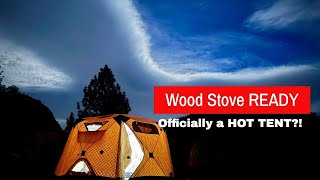 Testing a HOT TENT Conversion for the Overland-ish Basecamp (Prototypes & New Gear)