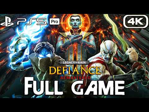 LEGACY OF KAIN DEFIANCE REMASTERED Gameplay Walkthrough FULL GAME (4K 60FPS) No Commentary