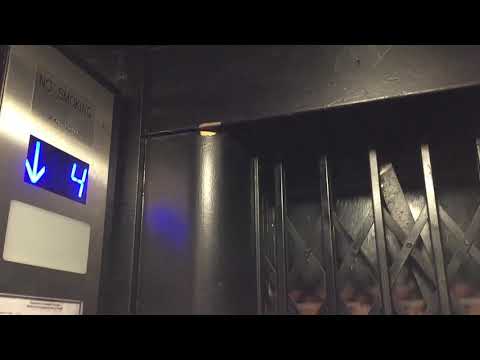 EPCOIZED Vintage 1920s Gated Traction Elevator @ William Penn Hotel Apartments, San Diego, CA