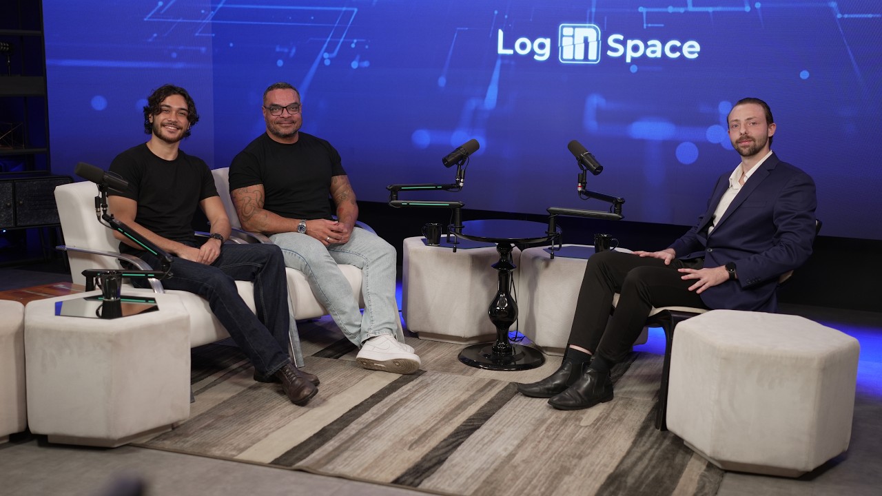 Log IN Space #1 com Antonio Mario Pio Frioli | IA, Segurança e Futuro dos Negócios
