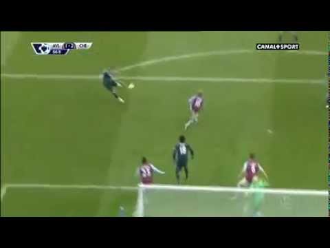 aston villa vs chelsea highlights 07/02/2015 ivanovic GOAL
