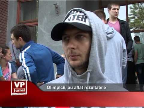 Olimpicii au aflat rezultatele