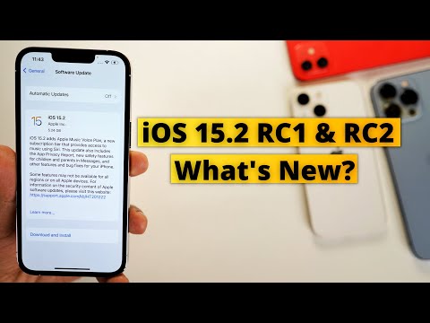 iOS 15.2 RC 2 & RC 1 | What's New?